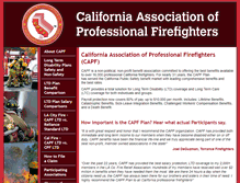 Tablet Screenshot of capf.org